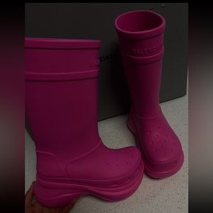 AUTHENTIC Balenciaga Croc Boots